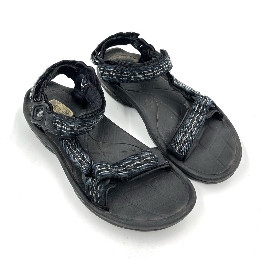 Teva Terra Fi 5 Black Blue Water Sport Hiking Trail Sandals 4134 Size 11 - Picture 10 of 10